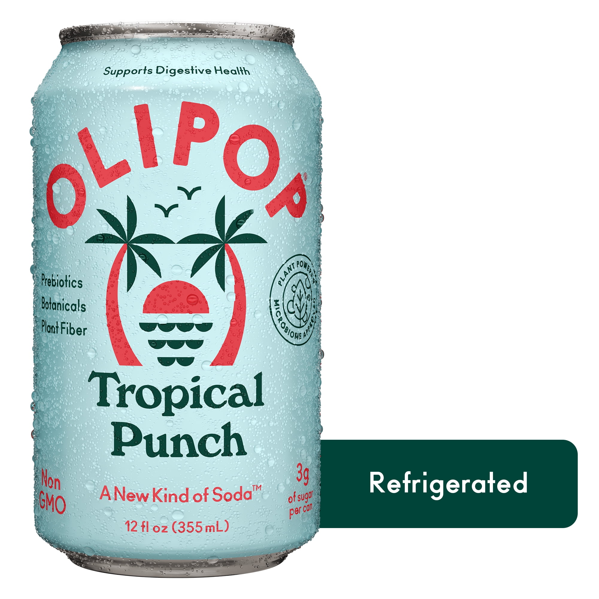 OLIPOP Tropical Punch Fruit Soft Drink with Pineap