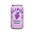 thumbnail image 1 of Olipop Prebiotic Soda Pop, Classic Grape, High Fiber, 12 fl oz, Refrigerated, 1 of 7