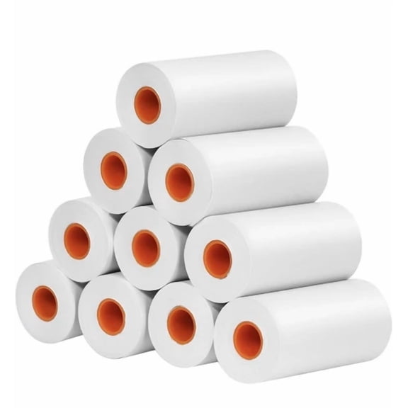 OLIVE- 10 Rolls Of Nameer Printable Camera Filler Paper, 2.2X1.1 Inch