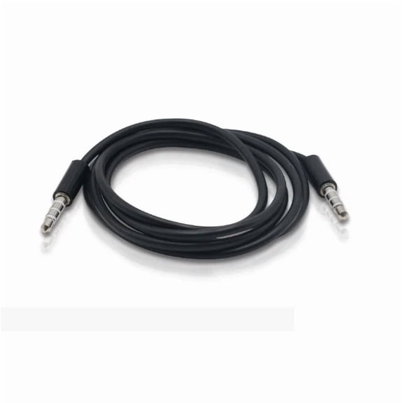 OLIVE- 10Pcs 3.5 Mm Jack Male To Male Audio Cable Car Aux 4-Position Headphone Cable