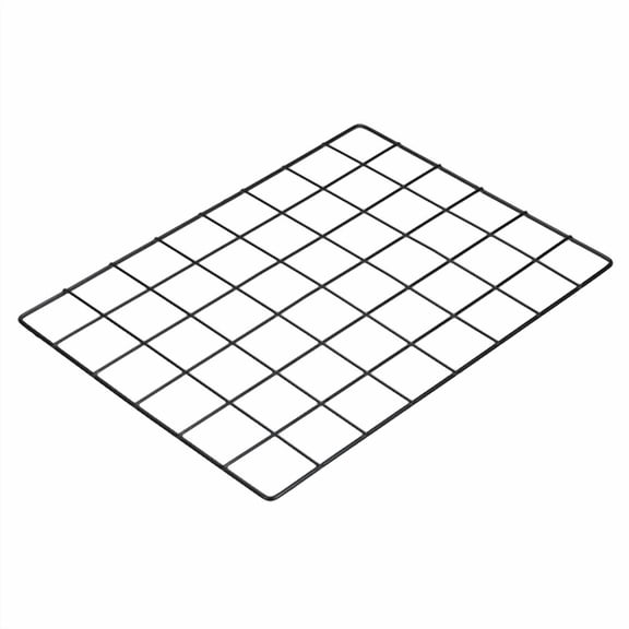 OLIVE- 16"X12" Wire Grid Panel For Home Photo Pictures Decor Hanging Organizer Black