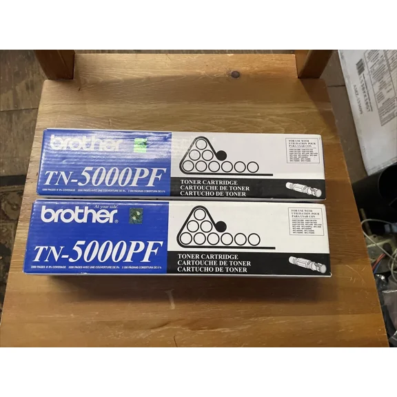 OLIVE- 2 Pack Genuine Brother Tn5000Pf Toner Mfc 4350 4450 4550 4650 6550