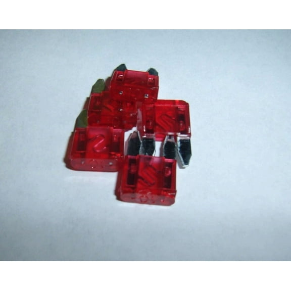 OLIVE- 25 Automotive Atm Mini Fuse Nickel 10 Amp For Car Boat Audio Auto Alarms Fuses