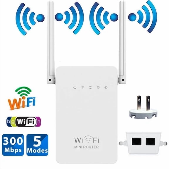 OLIVE- 300Mbps Wireless-N Range Extender Wifi Repeater Signal Booster Network Router