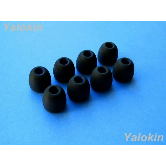 OLIVE- 8Pcs Small (Bk) Replacement Ear Tips Earbuds For Jaybird X3 Wireless Headphones