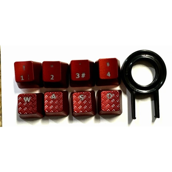 OLIVE- 8X Backlit Keys Caps Set For Corsair Fps Gaming Keyboard Mx Key Switch + Puller