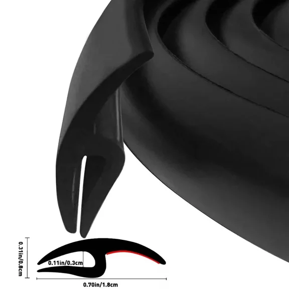 OLIVE- Car Front Windshield Panel Rubber Seal Strip Sealed Moulding Trim Accessories