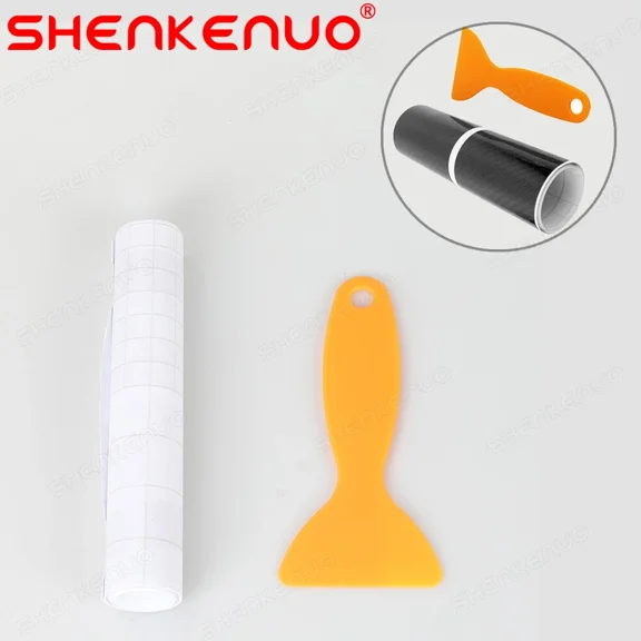 OLIVE- Carbon Fiber Car Door Plate Sill Scuff Cover Anti Scratch Sticker Accessories