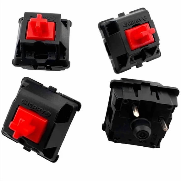 OLIVE- Cherry Mx Red Switch Mechanical Keyboard Replacement (4 Pieces)