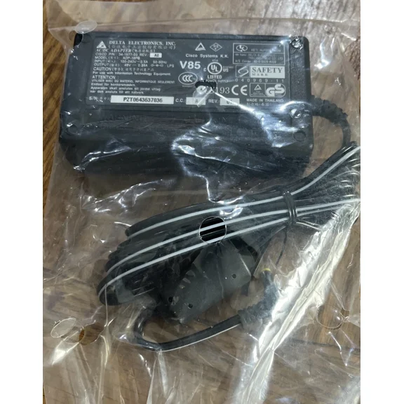 OLIVE- Cisco Adp-18Pb 34-1977-03 Ac/Dc Adapter Power Supply For Cisco 48V 0.38A Nip