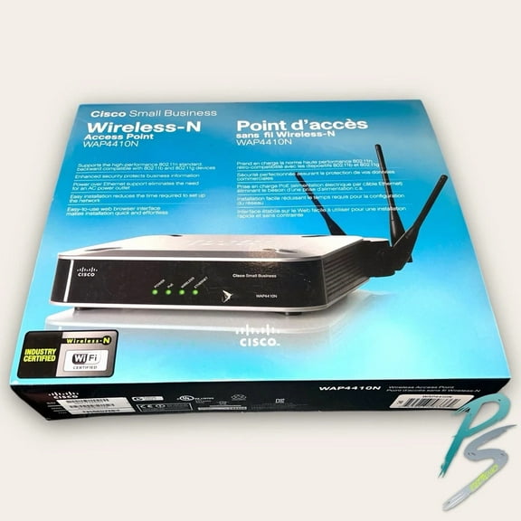 OLIVE- Cisco Small Business Wireless-N Access Point Wap4410N Poe 802.11N
