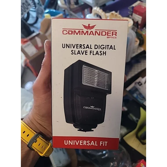 OLIVE- Commander Optics Digital Slave Flash Universal Fit New E12