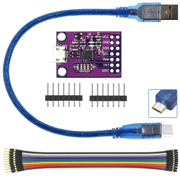 OLIVE- Cp2112 Adapter Micro Usb To Smbus I2C Communication With Wires