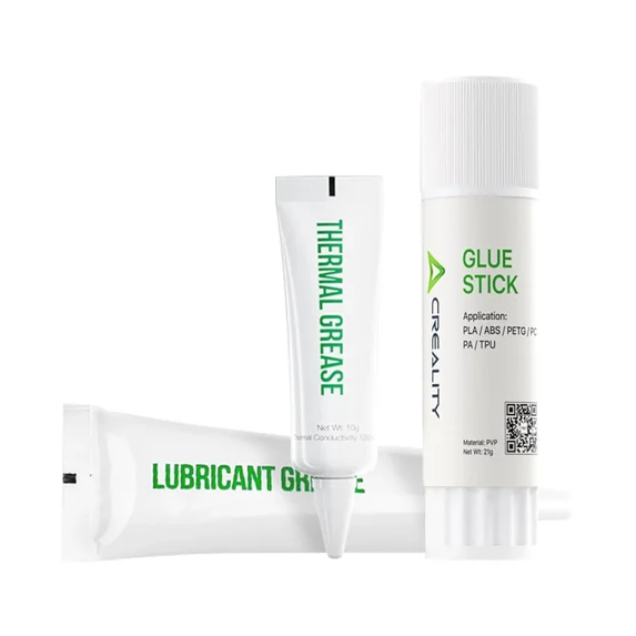 OLIVE- Creality 3D Printer Glue Sticks Set, Thermal Grease + Lubricant Extra Small