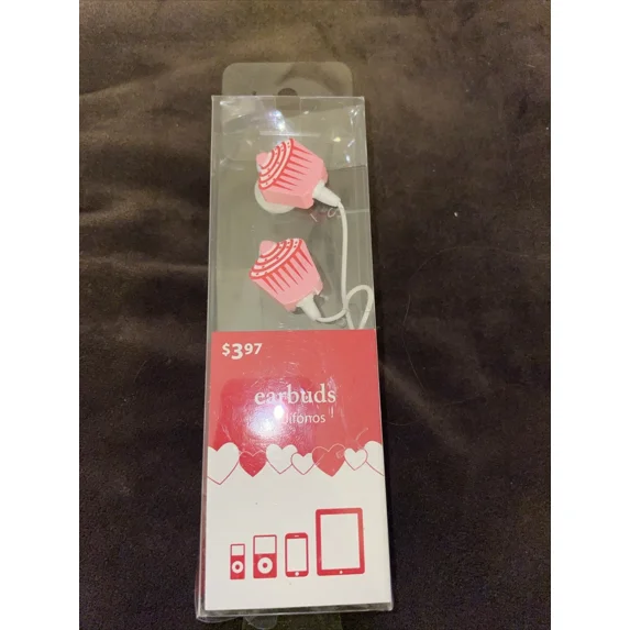 OLIVE- Cupcake Wired Earbuds 3.5Mm Headphone Jack
