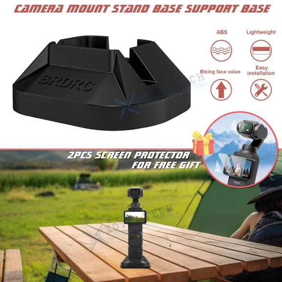 OLIVE- Desktop Fixed Base Compact Anti-Slip Stabilizer For Osmo Pocket 3 Accessories