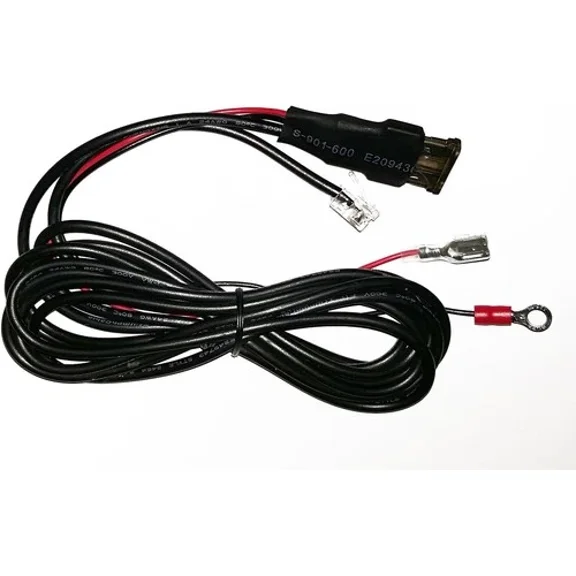 OLIVE- Direct Hard Wire Cord For Uniden Black