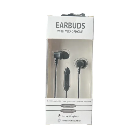 OLIVE- Earbuds With Microphone For Cell Phone Ear Piece With Micro New
