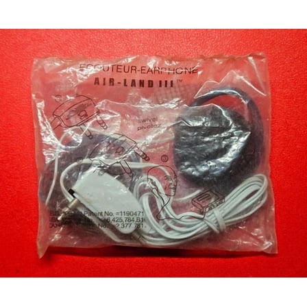 OLIVE- Ecouteur Earphone Air-Land Iii Ear-Cup 2.5Mm Wired Ear Phones - New Sealed