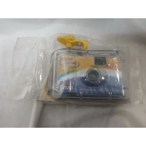 OLIVE- Fun Snap 35Mm Film Underwater Point & Shoot Camera Clear One Use