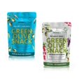 OLIVE GROVE Greek Green Olive Snack Low salt & semi dried and Greek