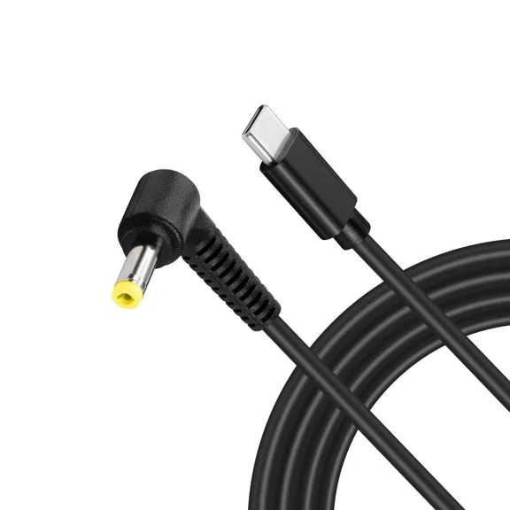 OLIVE- Gintooyun Type C To 90 Degree Dc 4.8 X 1.7 Mm Power Charging Cable Usb-C...
