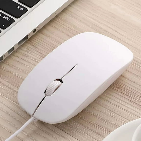 OLIVE- High Quality Ergonomic Design Usb Wired Computer Mouse (Magic Mouse Looking)