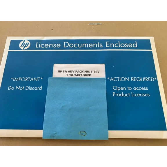 OLIVE- Hp P4300/P4500 Storage System Ltu License Pack - Factory Sealed