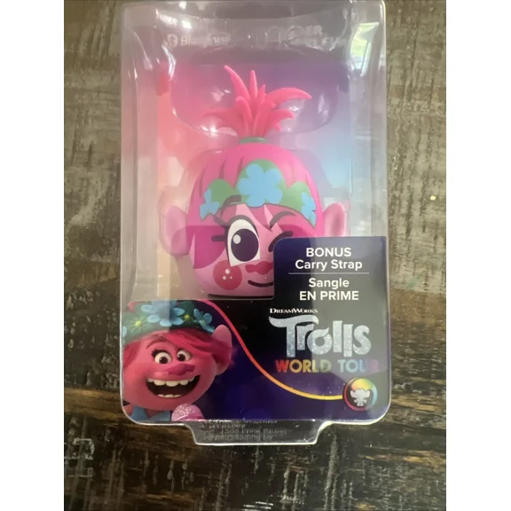 OLIVE- Ihome Trolls World Tour Bluetooth Speaker With Carry Strap
