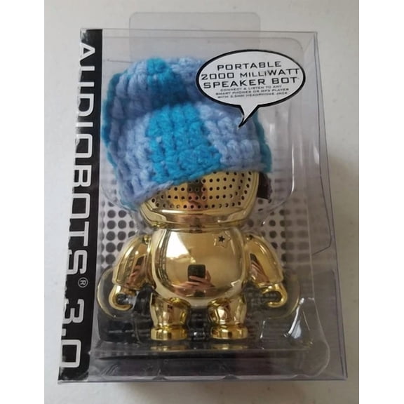 OLIVE- Imixid 70718 Audiobots 3.0 Beaniebots (Gold Chrome)