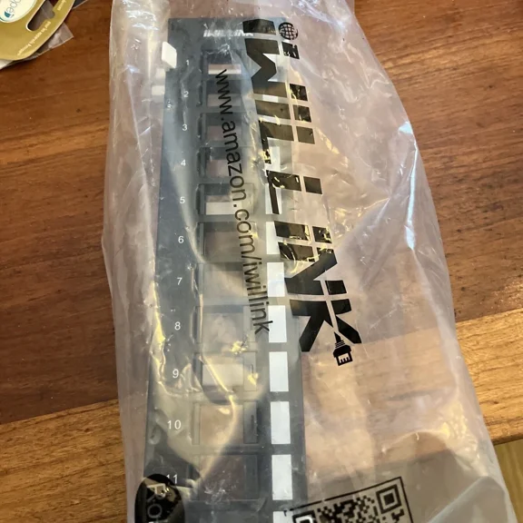 OLIVE- Iwillink 12 Port Blank Keystone Patch Panel
