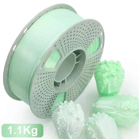 OLIVE- Jelly Green 1.1Kg Roll Pla+High Speed 3D Printer Filament 3D Printing Filament