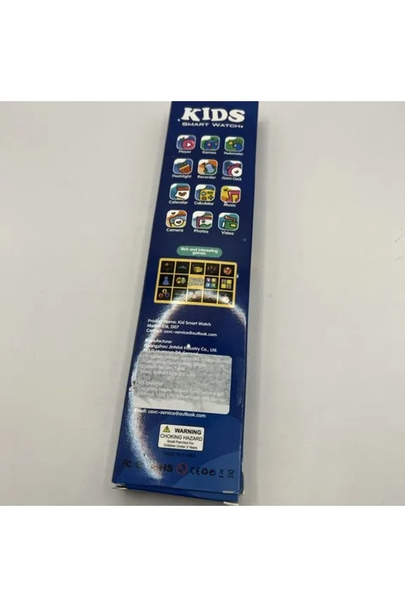 OLIVE- Kids Hd Touchscreen Smart Watch With Charge, Camera, Flashlight And Tons More!