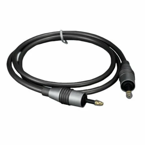 OLIVE- 3' Gray 3.5Mm Mini Toslink Male To Male Audio Cable S/Pdif Digital Dvd Mp3 Dat