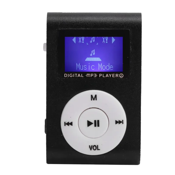 OLIVE- Lightweight Mini Music Player For Sports With Clip And Lcd Screen Zxs