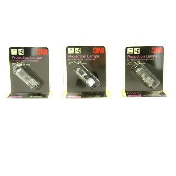OLIVE- Lot Of 3M Ha6009 Evd Projector Lamps