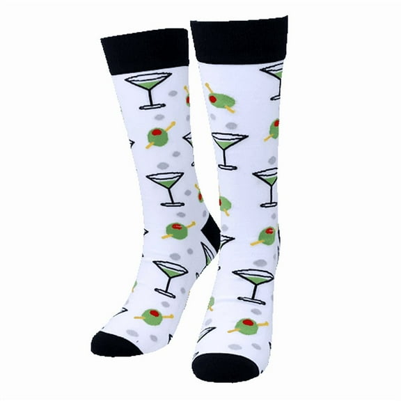 OLIVE MARTINI KNIT SOCKS