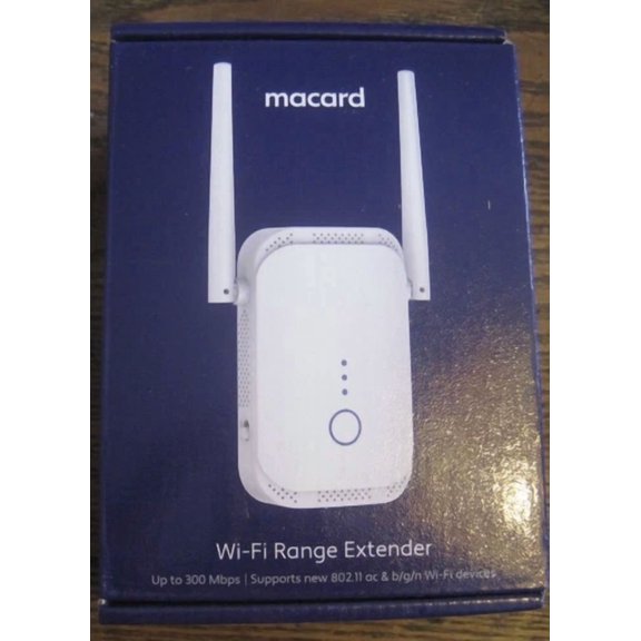 OLIVE- Macard Wifi Range Extender 300Mbps 2023 Model N300 New In Box