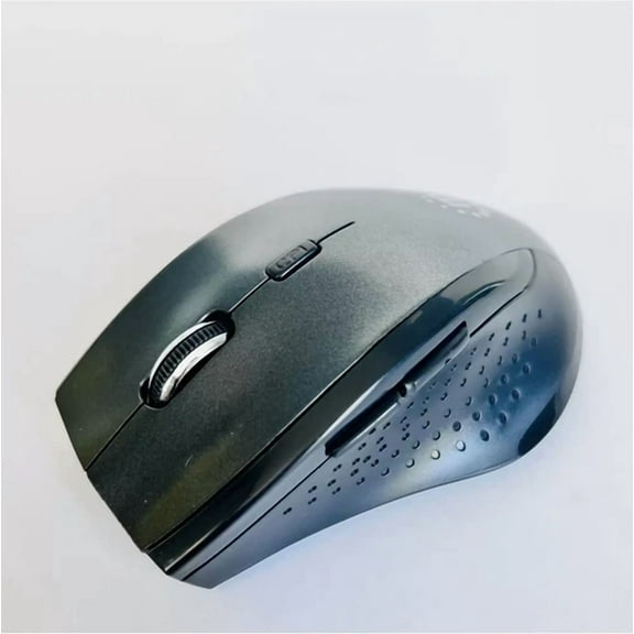 OLIVE- Manhattan Curve Wireless Mouse, Grey/Black, Adjustable Dpi 800, 1200 Or 1600Dpi