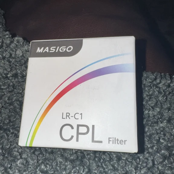 OLIVE- Masigo Rotating Cpl Filter Lr-C1 Anti-Glare Circular Polarizing Lens Dash Cam