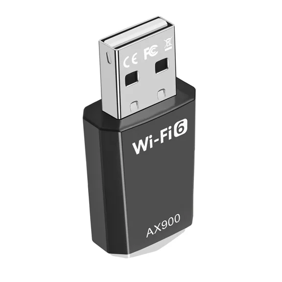 OLIVE- Mini Wifi 6 Usb Pc External Wireless Receiver 900M 2.4/5Ghz High-Speed Dual-Band