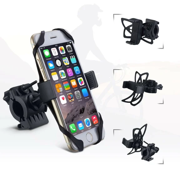OLIVE- Motorcycle Bicycle Mtb Bike Handlebar Mount Holder Universal For Cell Phone Gps