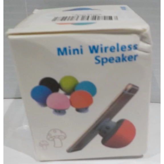 OLIVE- Mushroom Mini Wireless Speaker Green Silcone Sucker Usb Bt Wireless 2024 New