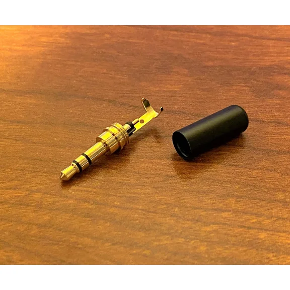 OLIVE- New 3.5Mm Replacement Headphone 3 Pole Jack Gold Plated Contacts Solder Quality