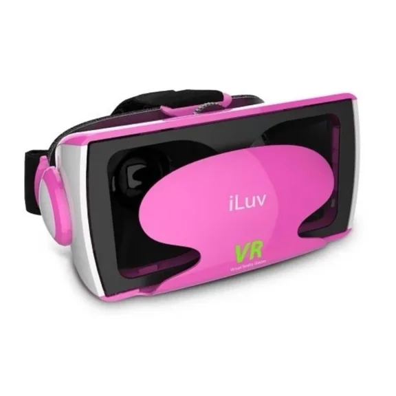 OLIVE- *New* Iluv 3D Virtual Reality Headset For Smartphone Pink- Vr-8
