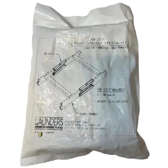 OLIVE- New Saunders Telecom Sb-2107 Runway Stringer Junction Kit **Sale**