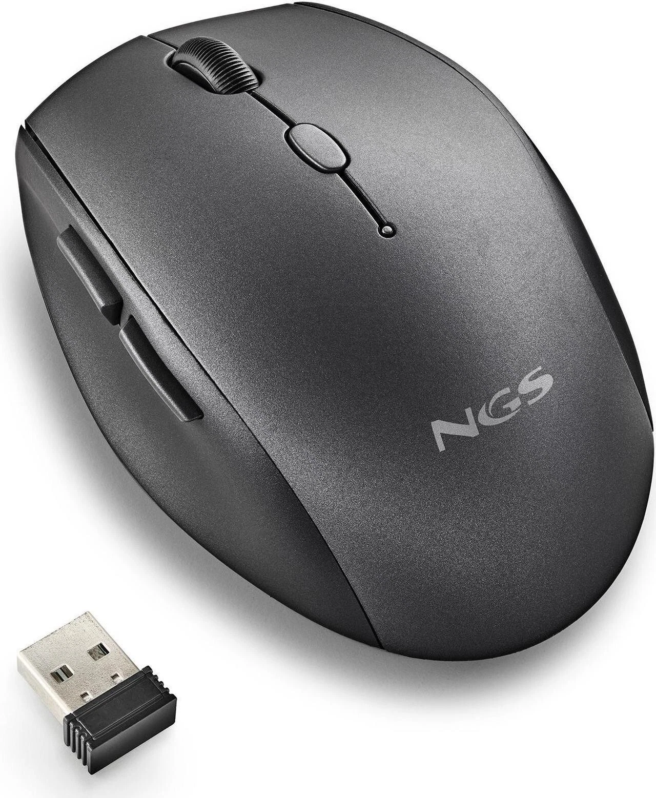 OLIVE- Ngs Bee Wireless Ergonomic Silent Mouse Black Model Beeblack ...