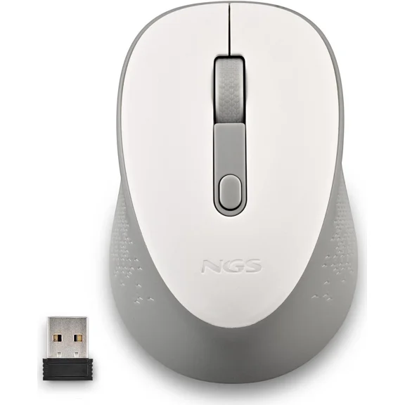OLIVE- Ngs Dew 2.4Ghz Wireless Silent Mouse White Model Dewwhite