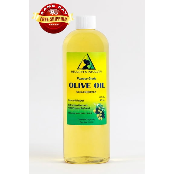 OLIVE OIL POMACE GRADE ORGANIC COLD PRESSED PREMIUM FRESH 100% PURE 48 OZ