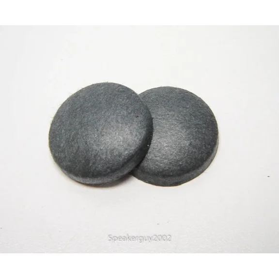 OLIVE- Pair Of 15/16" Paper Button Speaker Dust Caps -- Speaker Parts